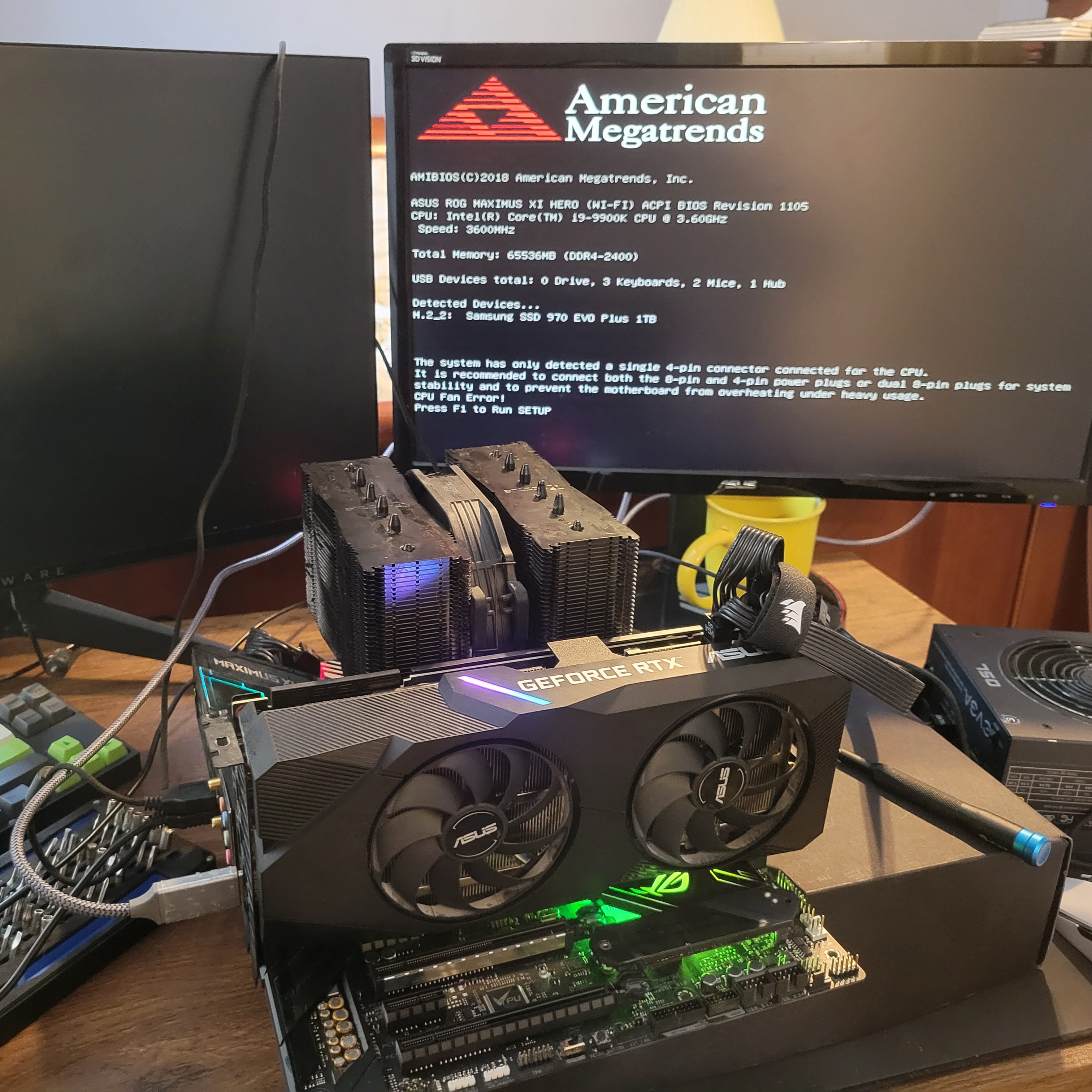 Custom computer setup